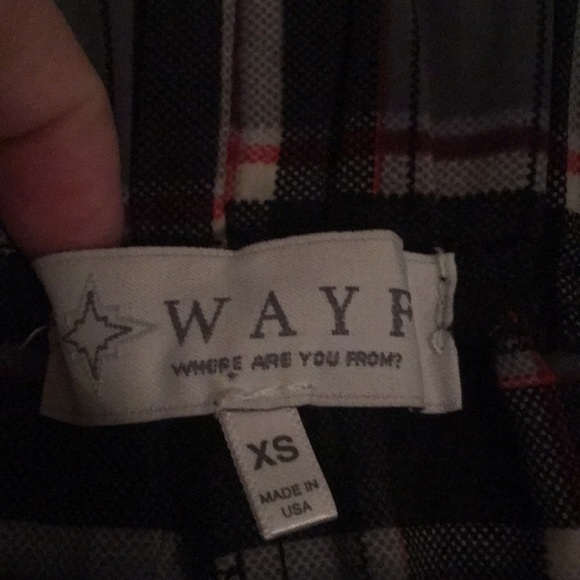 WAYF plaid pants - Picture 3 of 3